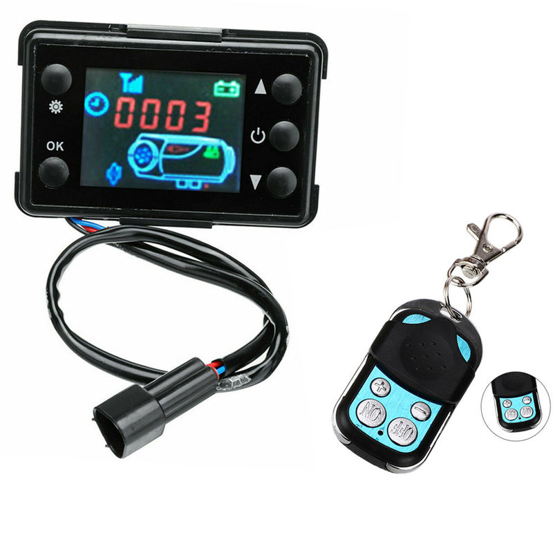 5KW Truck Parking Heater 12V 24V LCD Display Switch Remote Control