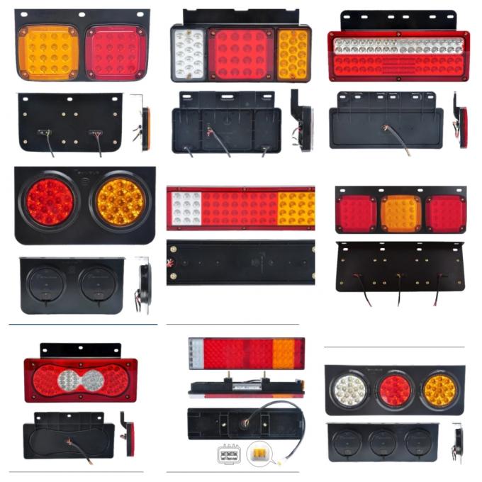 Mitsubishi Hino Japanese Truck Parts 75pcs led Truck Rear Lights 37.5W